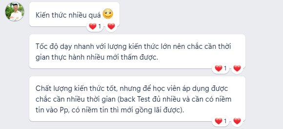 Feedback học viên Khóa 1