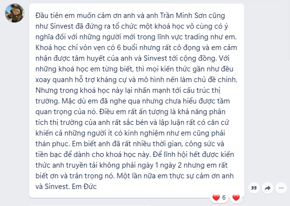 Feedback học viên Khóa 1